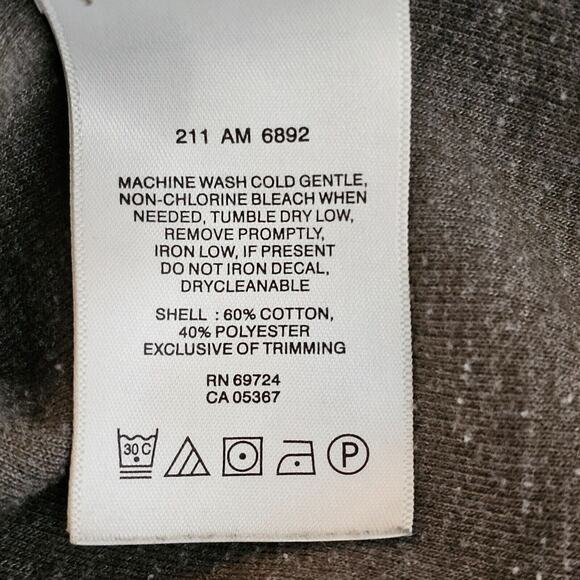 Columbia Ribbed 1/4 Zip Mock Neck Pullover Sweater Mens Size Large Gray EUC - Picture 9 of 11